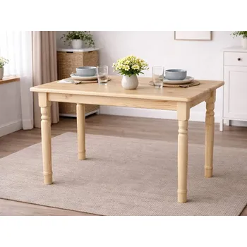 Jídelní stůl Jídelní stůl z masivu MET ST05 Rozměr stolu: 90x60 cm