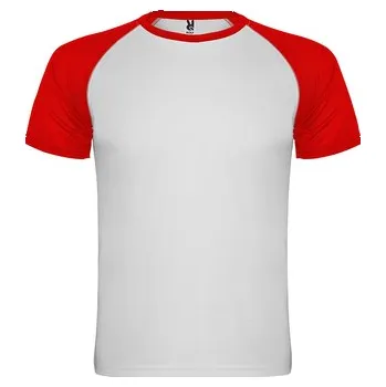 Dámské tričko Dětské sportovní tričko Indianapolis, bílá/červená, Velikost 4