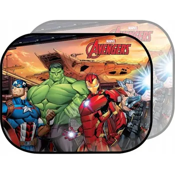 Stínítko do auta Kusů 2 slunečních clonek automobilová Avengers