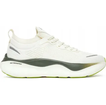 Dámská obuv Emporio Armani sportovní boty textilní bílé velikost 39 1/3