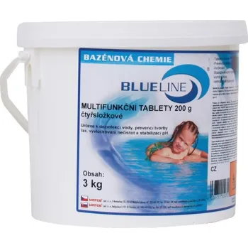 Bazénová chemie 507603 - čtyřsložkové multifunkční tablety