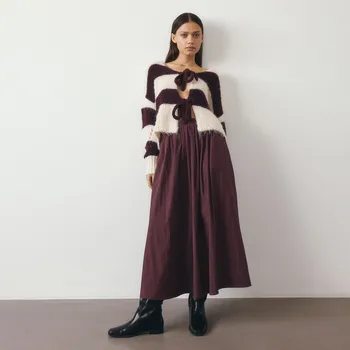 Dámská sukně Reserved - Midi sukně - karmínová - 6736B-92X - 6736B-92X-XXL