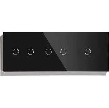 vypínač DOTYKOVÝ SCHODIŠŤOVÝ VYPÍNAČ SVĚTLA + BĚŽNÝ SKLENĚNÝ VYPÍNAČ 2+2+1