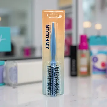 Kulatý kartáč na vlasy modrý 27168-5