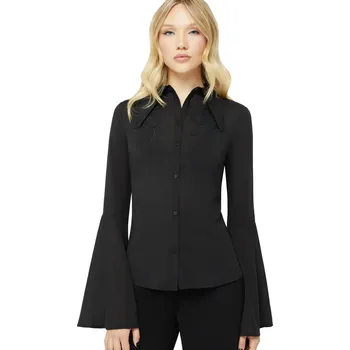 Dámská košile košile dámská KILLSTAR - Serpents Den - Black - XL