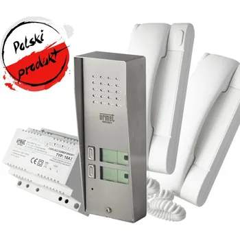 MIWI URMET 5025/322 - Sada domovního telefonu pro 2 nájemníky - Miwi-Urmet