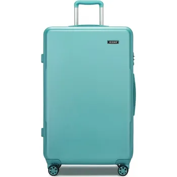 Kono Skořepinový kufr ABS/PC 65 cm modrý