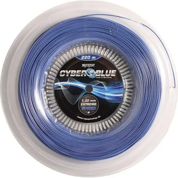 Tenis Tenisový výplet Topspin Cyber Blue (220m) - blue Modrý (1.25 mm)