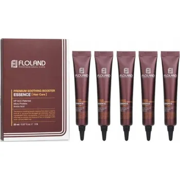 Vlasová regenerace Ampule na vlasy FLOLAND Premium Silk Keratin 20 ml