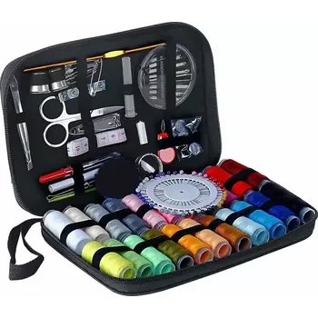 Nástroj na niť a příze Kompletní sada na šití Vanda – 98 dílů v pouzdře