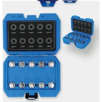 Nářadí pro automobil Brilliant Tools BT691170 Souprava zámků ráfků, pro vozidla BMW, 10dílná