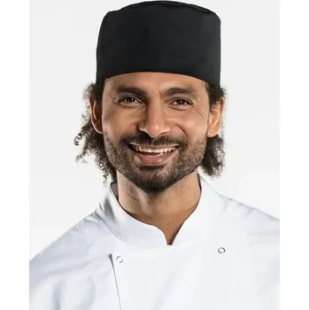 Čepice Chaud Devant | Kuchařská čepice Bandi Black - Black / One Size / One Size / černá