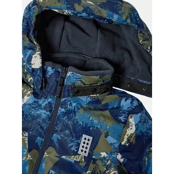 Dětská lyžařská bunda LEGO Lwjad 710, tmavě modrá, velikost 116