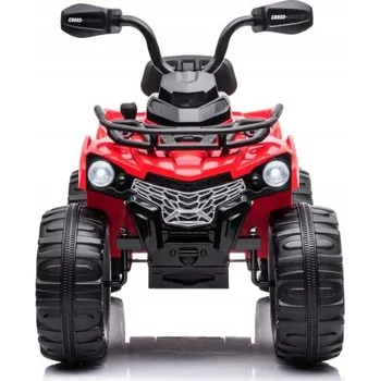 Dětské vozidlo ČTYŘKOLKA NA AKUMULÁTOR MADMAN, VÝKONNÉ ELEKTRICKÉ AUTÍČKO PRO DĚTI, ČERVENÁ