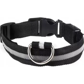 Obojek pro psa Materiálový svítící obojek pro psa Surtep Animals, velikost S