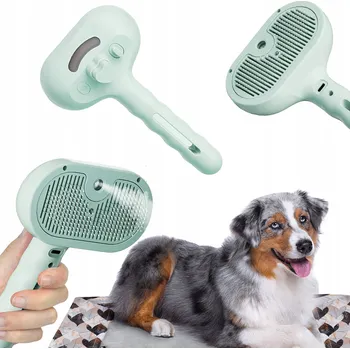 SZCZOTKA PAROWA PRO KOČKY PSA ZVÍŘAT ANTIBAKTERIÁLNÍ PRO PÉČI O SRST