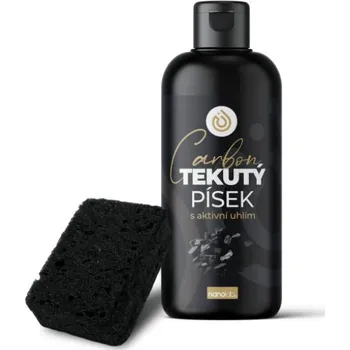 Drogerie TEKUTÝ PÍSEK S AKTIVNÍM UHLÍM 500 ml NANOLAB