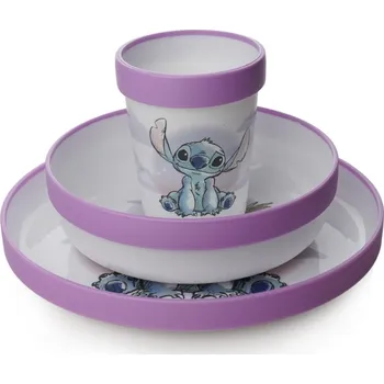 STOR Dětská jídelní sada 3v1 Lilo a Stitch
