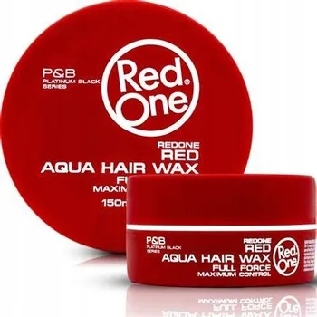 Stylingový přípravek RedOne Aqua Hair Wax jahodový vosk na vlasy pro maximální fixaci