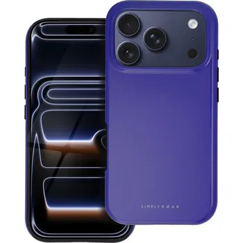 Náhradní díl pro mobilní telefon Kryt Roar Rainbow Bumper iPhone 16 Pro Max Purple