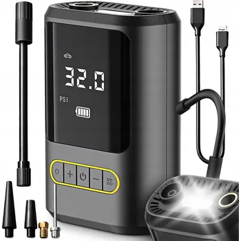 pumpička BEZDRÁTOVÁ PŘENOSNÁ ELEKTRICKÁ PUMPA AUTOMOBILOVÁ CYKLO KOMPRESOR