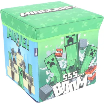 úložný prostor na hračky Sedací úložný box Minecraft