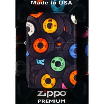 Zapalovač Benzínový Zapalovač Zippo Records Design 60006835, kolekce podzim 2023