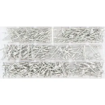 Nýt Hliníkové trhací nýty, 400 kusů 11-970 NEO TOOLS