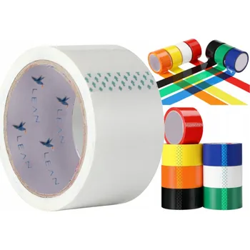 Lepicí páska Balicí páska Lean černá šířka 2 mm délka 1 m 1 ks