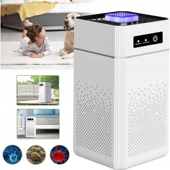 Čistička vzduchu ČISTIČKA VZDUCHU S IONIZÁTOREM VELKÁ PRO ALERGIKY, FILTR HEPA H11, USB