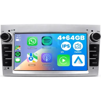 Autorádio AUTORÁDIO S GPS NAVIGACÍ OPEL ANTARA 2006-2011 ANDROID 4/64 GB CARPLAY