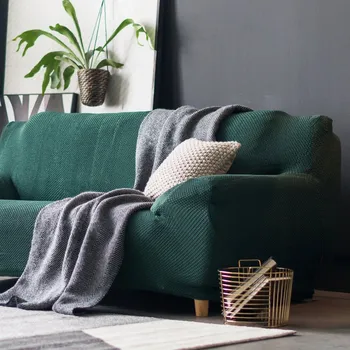 Napínací potah Potah na pohovku (kanape) Belmarti zelený