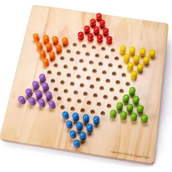 Hlavolam Bigjigs Toys Dřevěná halma
