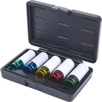 Gola hlavice KS Tools Souprava silových nástrčných ořechů na hliníkové ráfky 1/2", 5dílná 515.1007