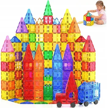 ostatní stavebnice STAVEBNICE STAVEBNICE, EDUKAČNÍ SADA 100 DÍLŮ, VELKÉ 3D PANELY