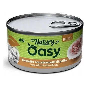 Krmivo pro kočku Oasy Natury Soft Jelly Tuňák s Kuřetem Pro Kočky Konzerva 85g