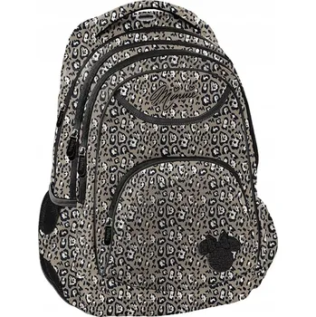 Školní batoh Školní batoh BeUniq Minnie Mouse s více přihrádkami, vícebarevný, 20 l