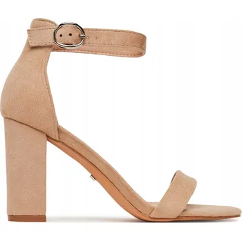 Dámské sandále DeeZee dámské sandály E3611-1a podpatek sloupek, velikost 39