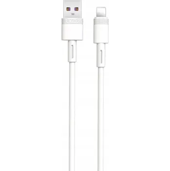 Datový kabel Kabel XO USB - Apple Lightning 1 m bílý