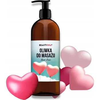 Masážní přípravek BEAUTIONA MASÁŽNÍ OLEJ NA TĚLO SWEET LOVE 500 ML