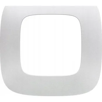 vypínač Rámeček jednoduchý Legrand stříbrný