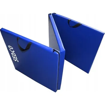podložka na cvičení Gymnastická podložka SEDCO 180 cm x 60 cm modrá