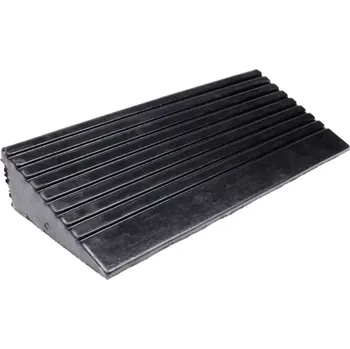 Nakládací rampa pro vozidlo Gumová nájezdová rampa k obrubníku - 60 x 23 x 10 cm, 20063783