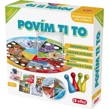 EFKO Soubor her Povím ti to 10 didaktických her a pomůcek v krabici | 1037