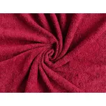 Prostěradlo Froté lux vínová