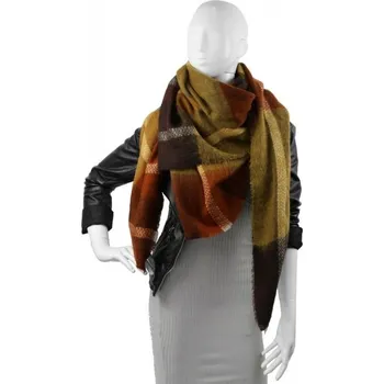 Šála Flamenco Mystique HNĚDÁ ŠÁLA S20