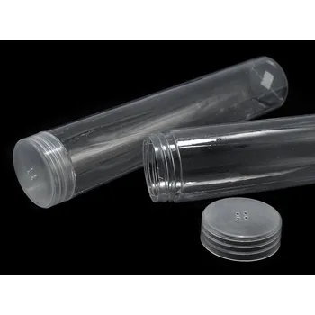 Tuba Ø35 mm, střední, transparent