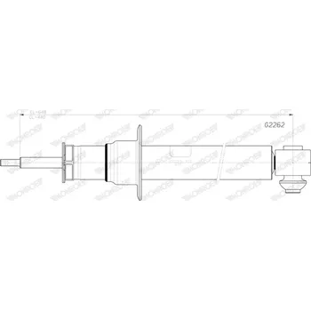 Tlumič pérování MONROE G2262