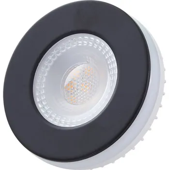 Lampička LED žárovka Lindby, GX53, 4,8 W, černá, 2 700 K, 7,5 x 3 cm