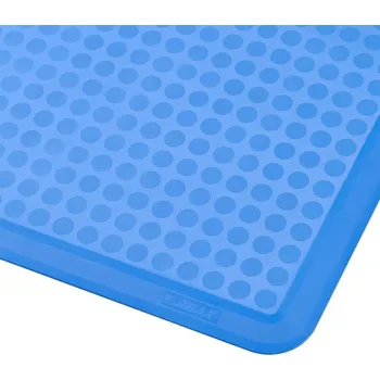Rohožka Flomat Modrá průmyslová protiskluzová kuchyňská protiúnavová rohož (100% nitrilová pryž) Sani-Flex - 91 x 61 x 1,27 cm